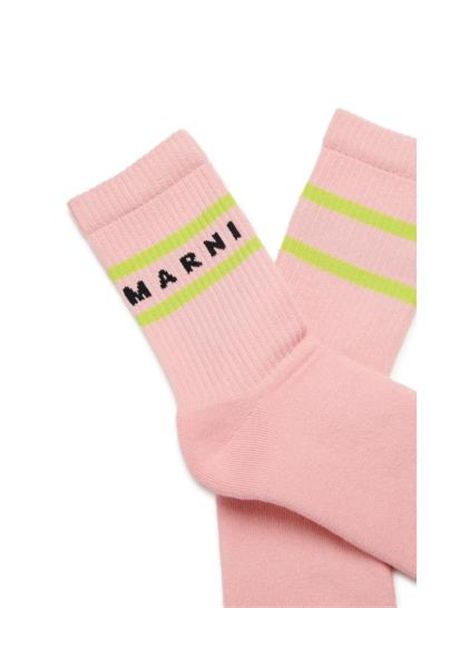 Calzini con logo MARNI KIDS | M01813 M00U10M351